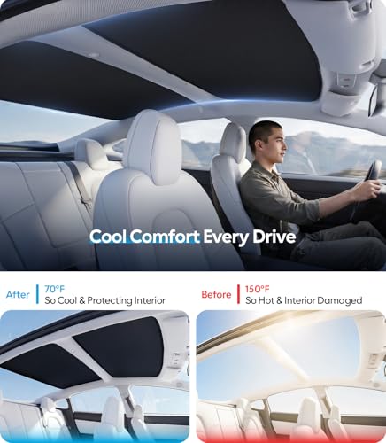 for Tesla Model 3 Accessories Sunshade roof