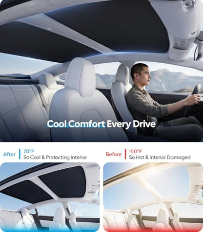for Tesla Model 3 Accessories Sunshade roof