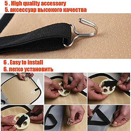 Car Seat Covers Protector Bottom Cushion Non