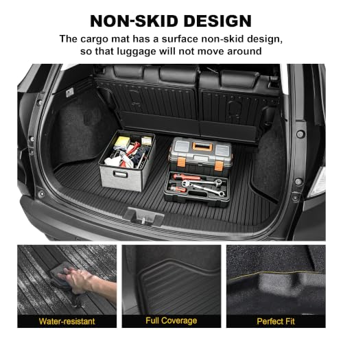 Cargo Liner & Backrest Mat Fit for Honda HRV 2016