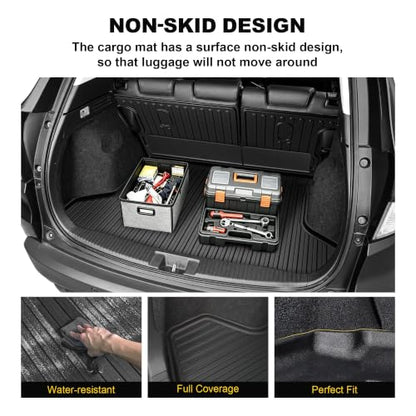 Cargo Liner & Backrest Mat Fit for Honda HRV 2016