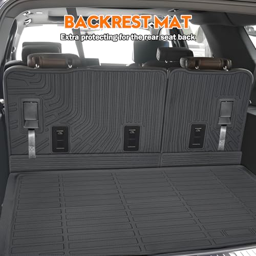 Floor Mats Cargo Mat Set for 2021 (7 Count)