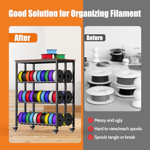 3D Printer Filament Cart