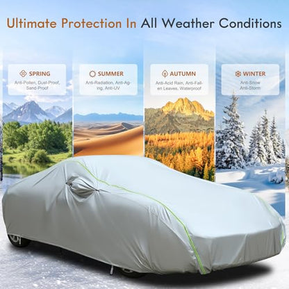 Car Cover Waterproof All Weather