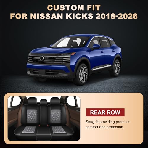 Car Seat Covers for Nissan Kicks 2018