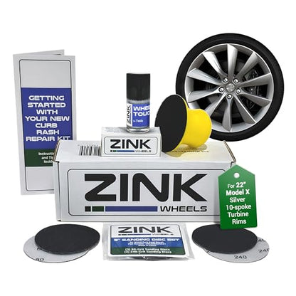 Premium Tesla Wheel Curb Rash Repair Kit for Model X 22