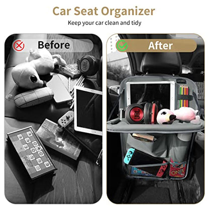 Car Backseat Organizer with Foldable Tablet Holder (18.6952 Ounce)