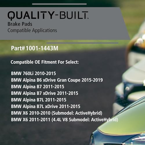 Front Semi Metallic Brake Pads