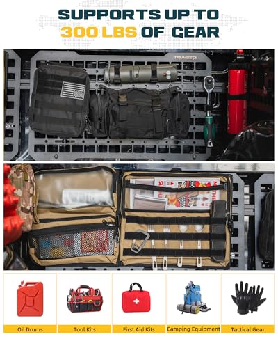 Truck Bed Front MOLLE Panel Fit for 4th Gen Toyota Tacoma