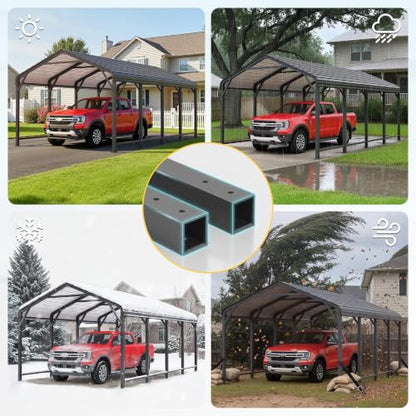 12x20FT Heavy Duty Metal Carport