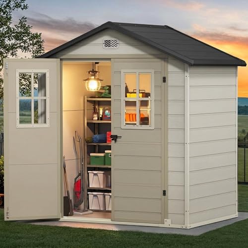 6x4.4 FT Outdoor Storage Shed