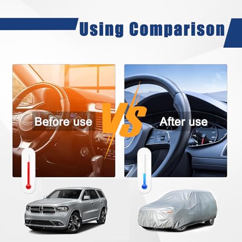 6 Layers Waterproof SUV Car Cover for Dodge Durango 2004