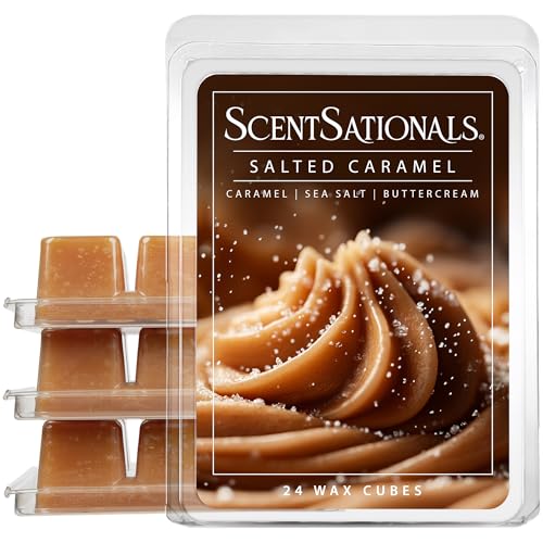 Salted Caramel Buttercream Scented Fall Wax Melts 10oz (10 Ounce)