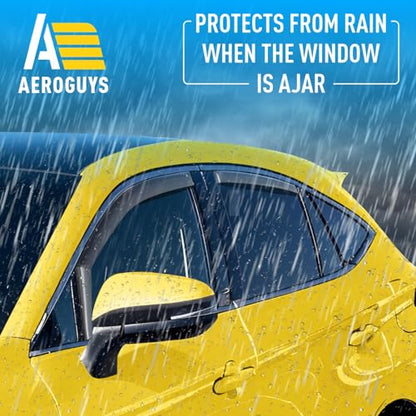 Extra Durable Window Deflectors in (4 Count)