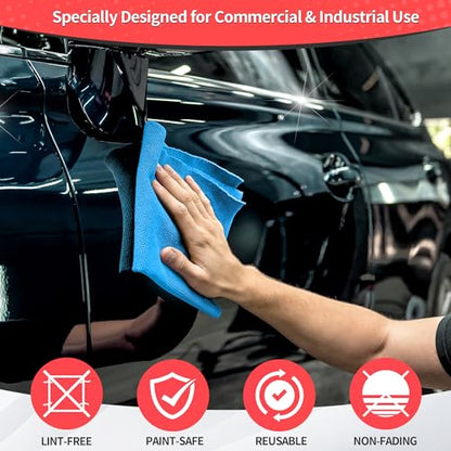 Shop Towels 100 Pack Microfiber Towels for Cars (100 Count)
