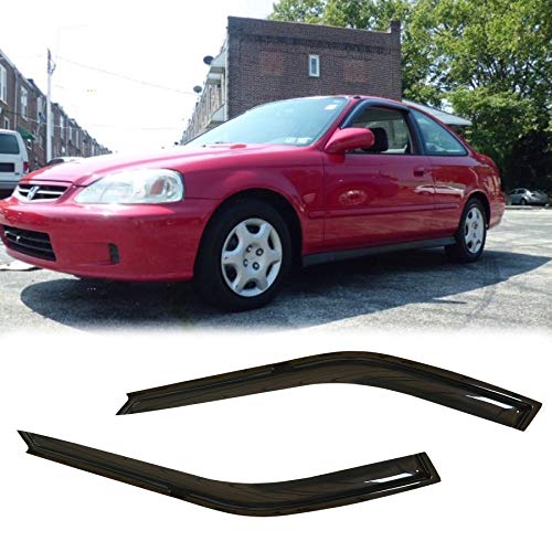 Window Visors Rain Guards for 1996 (2 Count)