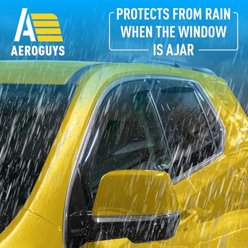 Extra Durable Window Deflectors in (4 Count)