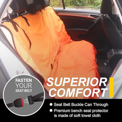 Back Seat Cover for Car Trucks Van SUV Jeep