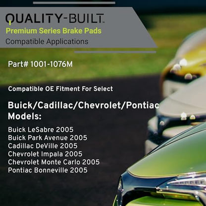 Front Semi Metallic Brake Pads