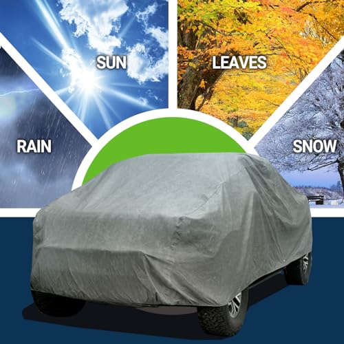 7 Layer All Weather Waterproof Car Cover for Truck 241"