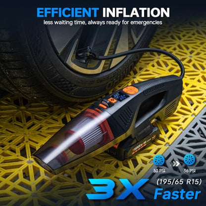 20V Car Vacuum & Air Inflator