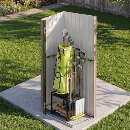 3'x2.9' Metal Storage Shed