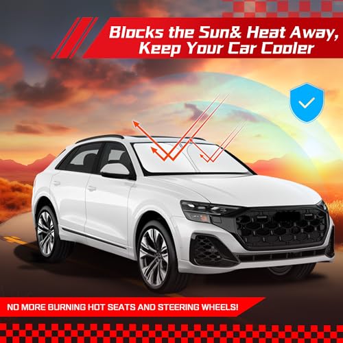 Windshield Sun Shade for Audi Q8 2019
