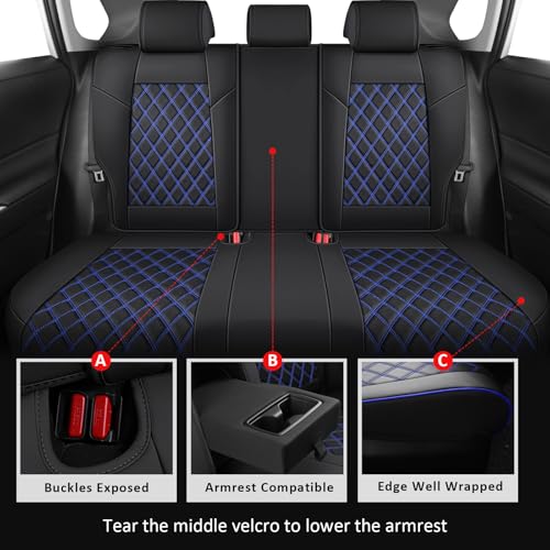 Rav4 Seat Covers Full Set Fits for 2019