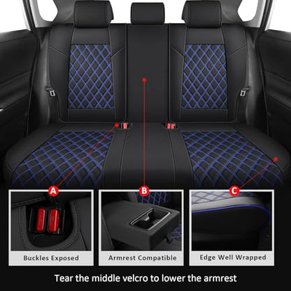 Rav4 Seat Covers Full Set Fits for 2019