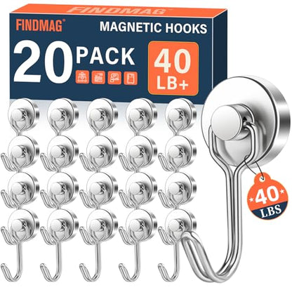 Magnetic Hooks (20 Count)
