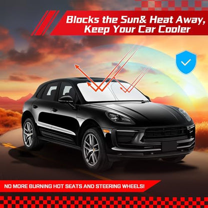 Windshield Sun Shade for Porsche Macan 2014