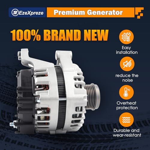 EzeXpreze New Alternator Compatible with 2012