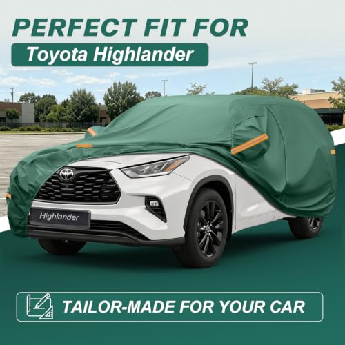 Waterproof Car Cover Custom Fit for Toyota Highlander