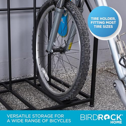 Bike Rack Garage Storage Floor Stand