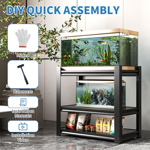 3 Tier Metal Shelving Unit