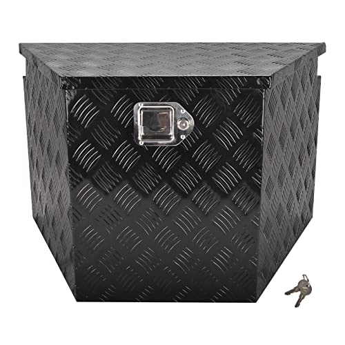 29 Inch Aluminum Trailer Tongue Tool Box 5 Bar Tread Wide Utility