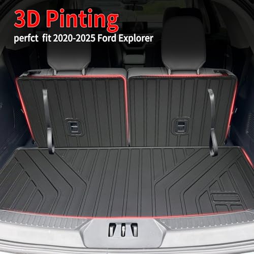 Cargo Liner with Backrest Mats for 2020