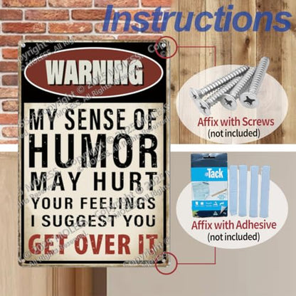 8x12″ Metal Sign