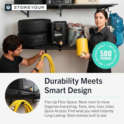Garage Wall Shelf (2 Count)