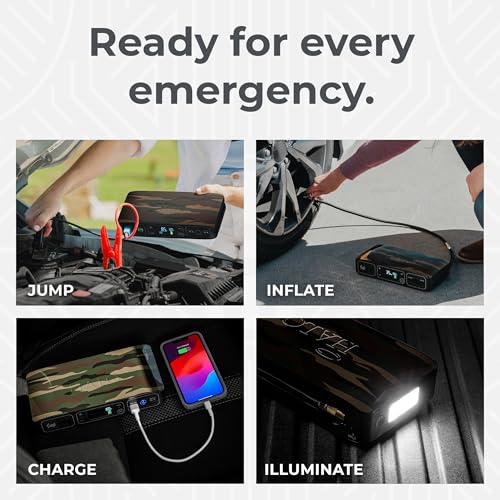 Bolt Air 58830 Portable Car Battery Jump Starter