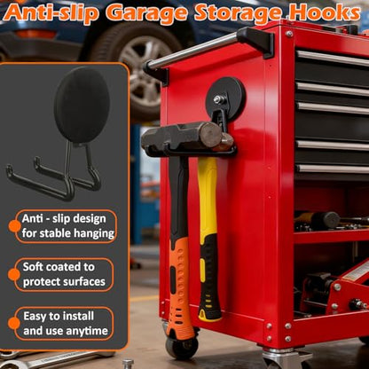 Upgraded Magnetic Hooks Heavy Duty (2 Count)