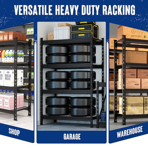77 Inch Garage Utility Shelving