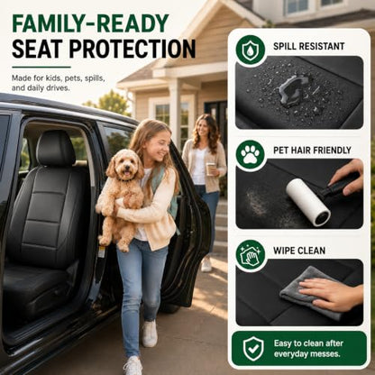 Front Seat Covers for Honda CRV HRV Civic Accord Element (2 Count)