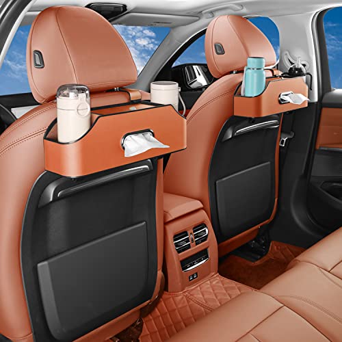 Car Seat Back Organizer with Cup Holders (22.9281 Ounce)