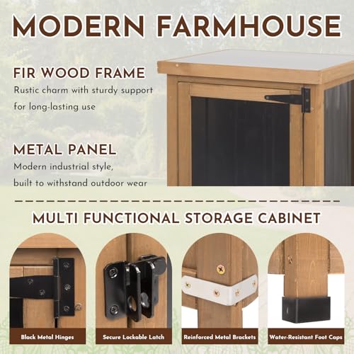 Tall Narrow Outdoor Storage Cabinet