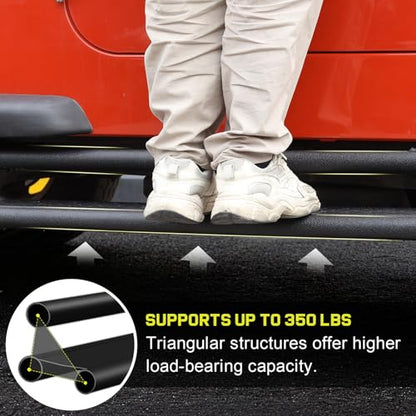 Running Boards Drop Down Side Step Compatible with Vehicle 1997