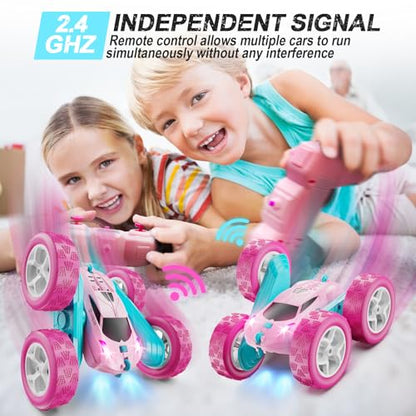 RC Cars Pink Remote Control Car for Girls