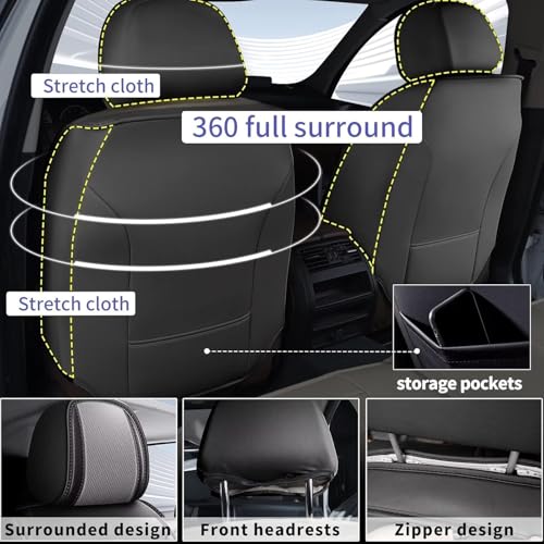 Front Seat Covers Fit for Toyota Camry 2002 (2 Count)