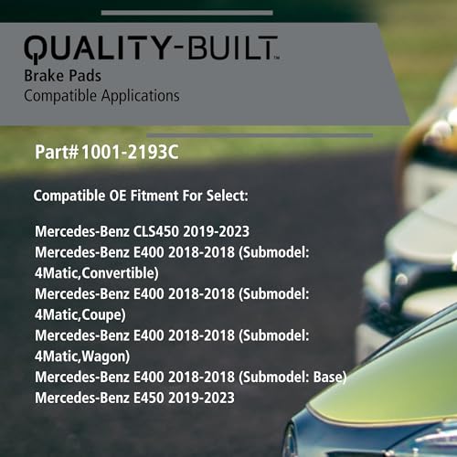 Rear Ceramic Brake Pads