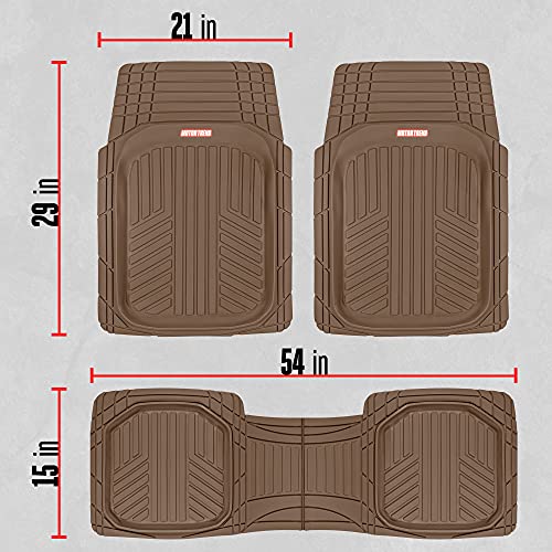 FlexToughXL DeepDish Floor Mats for Cars